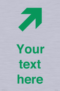 Custom Safe Condition inverse: Green Up right arrow